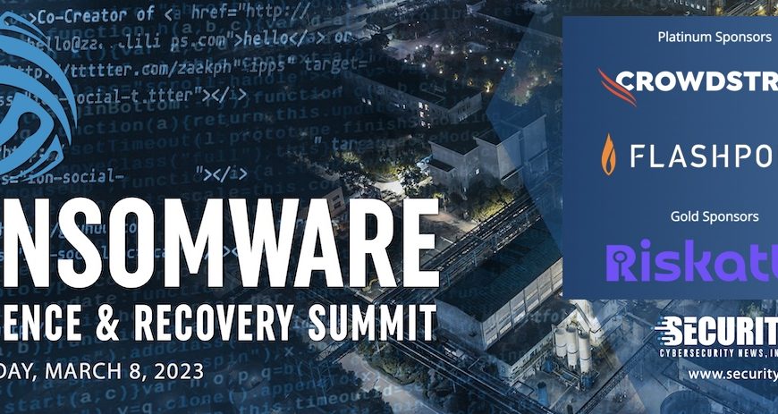 Ransomware Resilience & Recovery Summit