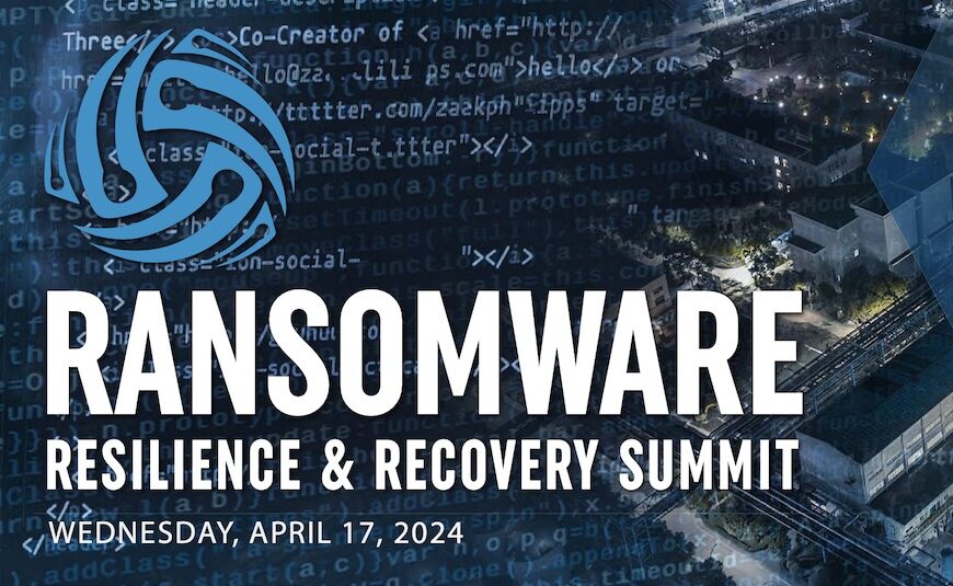 Ransomware Security Virtual Event 2024