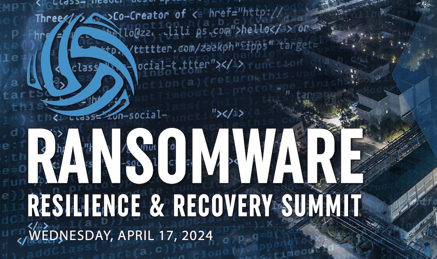 Ransomware Resilience & Recovery Summit Security Summits